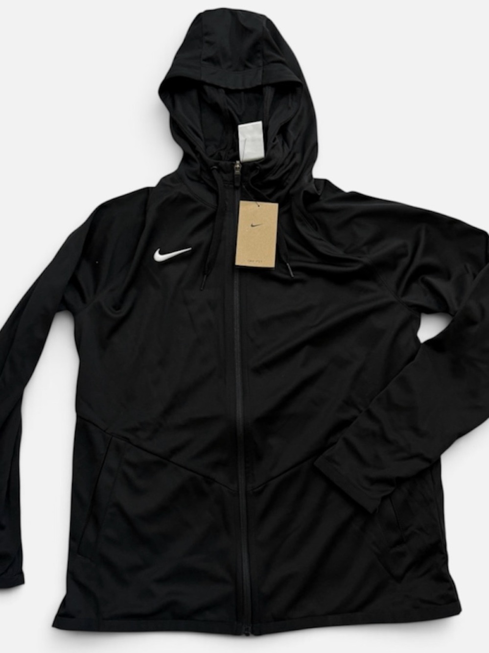 Nike Dri-fit women Black Full-Zip Jacket